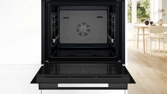Духовой шкаф Электрический Bosch Serie 4 HUA736EG0T черный - купить недорого с доставкой в интернет-магазине