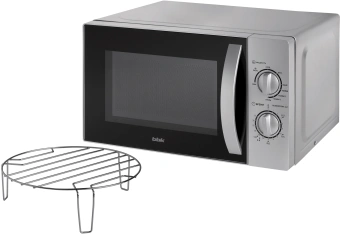 Микроволновая Печь BBK 20MWG-740M/S C 20л. 700Вт серебристый - купить недорого с доставкой в интернет-магазине