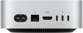 ПК Apple Mac mini A3238 M4 10 core (4.41) 16Gb SSD512Gb 10 core GPU macOS GbitEth WiFi BT серебристый (MU9E3HN/A) - купить недорого с доставкой в интернет-магазине