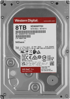 Жесткий диск WD SATA-III 6TB WD6005FFBX NAS Red Pro (7200rpm) 256Mb 3.5" - купить недорого с доставкой в интернет-магазине