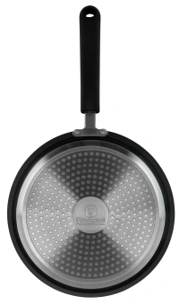 Сковорода блинная Rondell Pancake frypan RDA-1408 круглая 22см покрытие: Xylan Plus ручка несъемная (без крышки) черный - купить недорого с доставкой в интернет-магазине