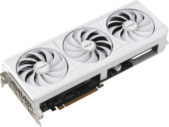 Видеокарта Asus PCI-E 5.0 PRIME-RX9070XT-O16GWHITE AMD Radeon RX 9070XT 16Gb 256bit GDDR6 2460/20000 HDMIx1 DPx3 HDCP Ret - купить недорого с доставкой в интернет-магазине