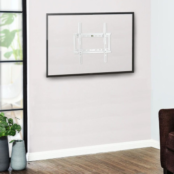 Кронштейн для телевизора Kromax IDEAL-3 белый 22"-65" макс.50кг настенный фиксированный - купить недорого с доставкой в интернет-магазине