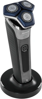 Бритва роторная Philips Series 7000 S7887/55 реж.эл.:3 питан.:аккум. черный/синий - купить недорого с доставкой в интернет-магазине