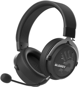 Наушники с микрофоном A4Tech Bloody MR590 Sports черный 1.5м мониторные BT/Radio/3.5mm оголовье (MR590 + WIRED/SPORT BLACK) - купить недорого с доставкой в интернет-магазине
