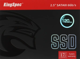 Накопитель SSD Kingspec SATA III 120GB P4-120 2.5" - купить недорого с доставкой в интернет-магазине