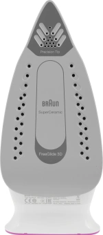 Утюг Braun SI3030PU 2300Вт розовый/белый - купить недорого с доставкой в интернет-магазине
