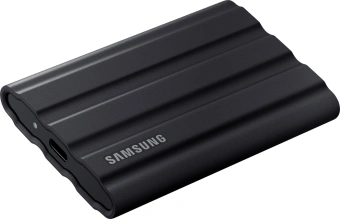 Накопитель SSD Samsung Original USB-C 4TB MU-PE4T0S/WW Shield T7 1.8" черный - купить недорого с доставкой в интернет-магазине