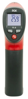 Пирометр RGK PL-8 красный/черный - купить недорого с доставкой в интернет-магазине