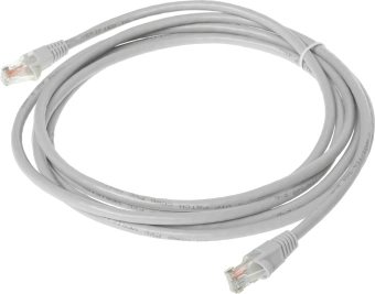 Патч-корд Buro UTP-6-3M-G UTP 4 пары cat.6 CCA molded 3м серый RJ-45 (m)-RJ-45 (m) - купить недорого с доставкой в интернет-магазине
