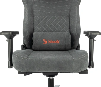 Кресло игровое A4Tech Bloody GC-660 серый Formula 968 искусственная замша с подголов. крестов. металл - купить недорого с доставкой в интернет-магазине