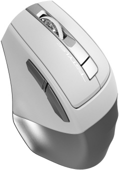 Мышь A4Tech Fstyler FB35S белый/серый оптическая 2000dpi беспров. BT/Radio USB для ноутбука 5but (FB35S USB ICY WHITE) - купить недорого с доставкой в интернет-магазине