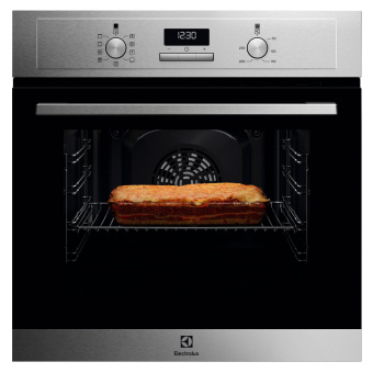 Духовой шкаф Электрический Electrolux EOF3H40BX нержавеющая сталь - купить недорого с доставкой в интернет-магазине