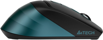 Мышь A4Tech Fstyler FB35CS темно-зеленый/черный оптическая 2000dpi silent беспров. BT/Radio USB 5but (FB35CS USB MIDNIGHT GREEN) - купить недорого с доставкой в интернет-магазине