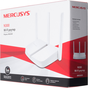 Роутер беспроводной Mercusys MW305R N300 10/100BASE-TX белый - цена, купить или заказать с доставкой в интернет-магазине Роутер беспроводной Mercusys MW305R N300 10/100BASE-TX белый - купить недорого с доставкой в интернет-магазине