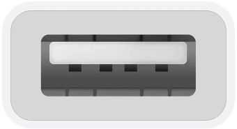 Переходник Apple A1632 MJ1M2FE/A USB (f)-USB Type-C (m) 0.11м белый - купить недорого с доставкой в интернет-магазине