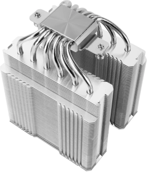 Устройство охлаждения(кулер) Thermalright Peerless Assassin 120 Digital Soc-AM5/AM4/1200/1700/1851 белый 4-pin 25.6dB Al+Cu LCD Ret (PA120-DIGITAL-WH) - купить недорого с доставкой в интернет-магазине