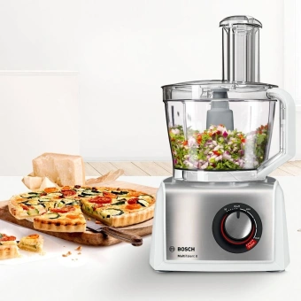 Кухонный комбайн Bosch MultiTalent 8 MC812S814 1250Вт белый - купить недорого с доставкой в интернет-магазине