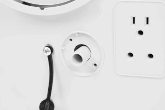 Кондиционер мобильный Midea MPPDB-12HRN1-Q белый площ.35м2 - купить недорого с доставкой в интернет-магазине
