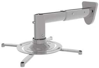 Кронштейн для проектора Cactus CS-VM-PR05B-AL серебристый макс.10кг настенный поворот и наклон - купить недорого с доставкой в интернет-магазине