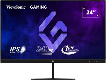 Монитор ViewSonic 23.8" VX2479A-HD-PRO черный IPS LED 1ms 16:9 HDMI матовая 1000:1 250cd 178гр/178гр 1920x1080 240Hz DP FHD 3.2кг - купить недорого с доставкой в интернет-магазине
