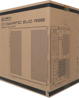 Корпус Lian-Li O11 Dynamic Evo RGB белый без БП ATX 10x120mm 9x140mm 2xUSB3.0 audio - купить недорого с доставкой в интернет-магазине