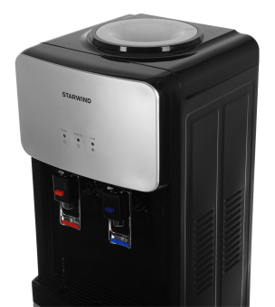 Кулер Starwind SW-1011EB напольный электронный черный/серебристый - купить недорого с доставкой в интернет-магазине