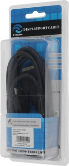Кабель Ningbo DisplayPort (m) DVI-D Dual Link (m) 1.8м черный (блистер) - купить недорого с доставкой в интернет-магазине