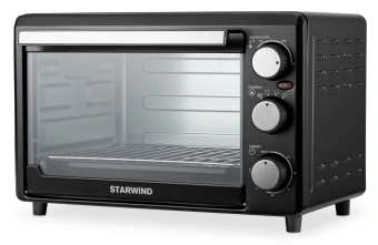 Мини-печь Starwind SMO2043 18л. 1200Вт черный - купить недорого с доставкой в интернет-магазине