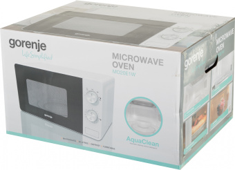 Микроволновая Печь Gorenje MO20E1W 20л. 800Вт белый - купить недорого с доставкой в интернет-магазине