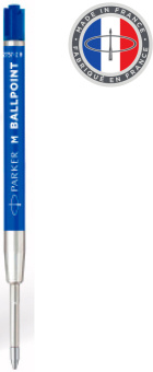 Стержень шариковый Parker QuinkFlow Basic Z09 (CW2166550) M 1мм синие чернила без упак. - купить недорого с доставкой в интернет-магазине
