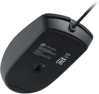Мышь Оклик 100M черный оптическая 1600dpi USB для ноутбука 4but (1909417) - купить недорого с доставкой в интернет-магазине