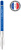 Стержень шариковый Parker QuinkFlow Basic Z09 (CW2166550) M 1мм синие чернила без упак. - купить недорого с доставкой в интернет-магазине