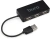 Разветвитель USB 2.0 Buro BU-HUB4-U2.0-Slim 4порт. черный - цена, купить или заказать с доставкой в интернет-магазине Разветвитель USB 2.0 Buro BU-HUB4-U2.0-Slim 4порт. черный - купить недорого с доставкой в интернет-магазине