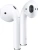 Гарнитура вкладыши Apple AirPods 2 A2032,A2031,A1602 белый беспроводные bluetooth в ушной раковине (MV7N2CH/A) - купить недорого с доставкой в интернет-магазине