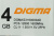 Память DDR3 4GB 1600MHz Digma DGMAS31600004D RTL PC3-12800 CL11 SO-DIMM 204-pin 1.35В dual rank Ret - купить недорого с доставкой в интернет-магазине
