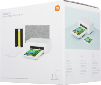 Принтер сублимационный Xiaomi Instant 1S Set EU (BHR6747GL) белый - купить недорого с доставкой в интернет-магазине