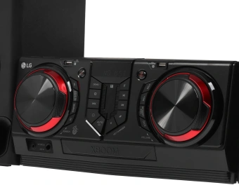 Минисистема LG XBoom CJ44 черный 480Вт FM USB BT - купить недорого с доставкой в интернет-магазине