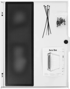 Корпус Aerocool Aero One Frost-G-WT-v1 белый без БП ATX 4x120mm 2x140mm 2xUSB3.0 audio bott PSU - купить недорого с доставкой в интернет-магазине