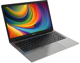 Ноутбук Digma EVE C4800 Celeron N4020 8Gb SSD256Gb Intel UHD Graphics 600 14" IPS FHD (1920x1080) Windows 11 Professional dk.grey WiFi BT Cam 4800mAh (DN14CN-8CXW01) - купить недорого с доставкой в интернет-магазине
