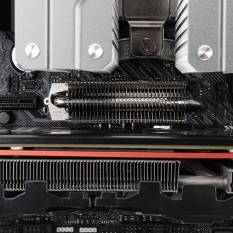 Радиатор для SSD Thermalright HR-09 2280 Pro черный/черный алюминий Ret (HR-09-2280-PRO-BL) - купить недорого с доставкой в интернет-магазине
