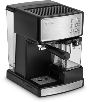Кофеварка рожковая Vitek VT-1514 1238Вт черный - купить недорого с доставкой в интернет-магазине