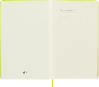 Блокнот Moleskine CLASSIC QP062C2 Large 130х210мм 240стр. нелинованный твердая обложка лайм - купить недорого с доставкой в интернет-магазине