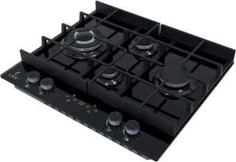 Газовая варочная поверхность Lex GVG 644 T BL черный - купить недорого с доставкой в интернет-магазине