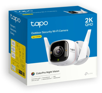 Камера видеонаблюдения IP TP-Link Tapo C325WB Wi-Fi 4.58-4.58мм цв. корп.:белый - купить недорого с доставкой в интернет-магазине