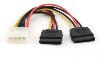 Кабель Premier 6-096-SATA-PSY Molex 8981 SATA SATA 0.15м (пакет) - купить недорого с доставкой в интернет-магазине