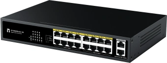 Коммутатор Netis ST118GHPDI-2G-130 16x100Мбит/с 2x1Гбит/с 16PoE 130W неуправляемый - купить недорого с доставкой в интернет-магазине
