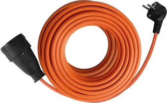 Удлинитель силовой Defender Ext2G-01-50 (99853) 2x0.75кв.мм 1розет. 50м ПВС 6A без катушки оранжевый - купить недорого с доставкой в интернет-магазине