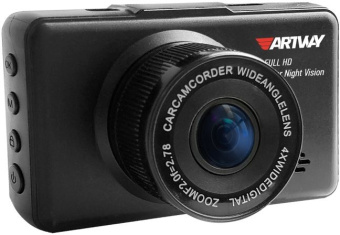 Видеорегистратор Artway AV-396 Super Night Vision черный 2Mpix 1080x1920 1080i 170гр. - купить недорого с доставкой в интернет-магазине