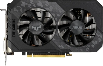 Видеокарта Asus PCI-E 3.0 TUF-GTX1650-O4GD6-GAMING NVIDIA GeForce GTX 1650 4Gb 128bit GDDR6 1410/12000 DVIx1 HDMIx1 DPx1 HDCP Ret - купить недорого с доставкой в интернет-магазине